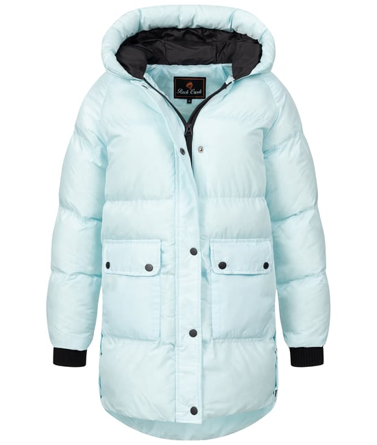 Rock Creek Winterjacke Babyblau
