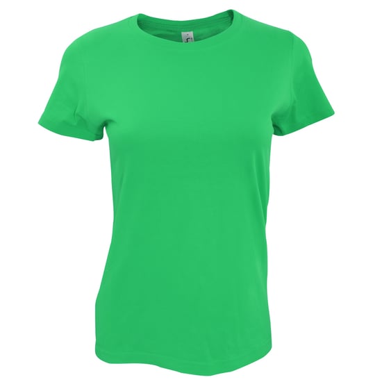 SOLS Womens/Ladies Imperial Heavy Short Sleeve T-Shirt (Kelly Green)