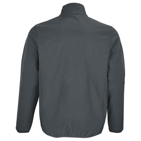 SOLS Heren Falcon Soft Shell Jas (Houtskool Grijs Effen) - Image 2
