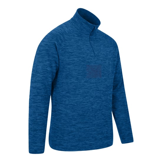 Mountain Warehouse Heren Snowdon II Fleece Top (Kobalt) - Image 3