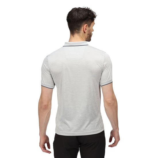 Regatta Mens Remex II Polo Shirt (Silver Grey)