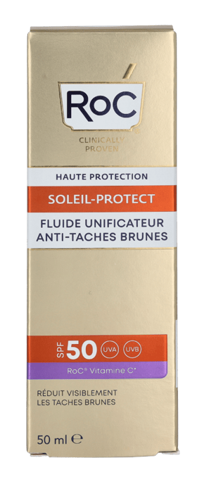 ROC Soleil-Protect Anti-Brown Spot Unifying Fluid SPF50+50 ml. - Image 2