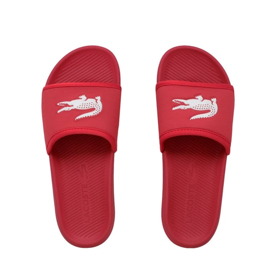 Lacoste Croco SLide 119 3 CMA Mens Red Sliders