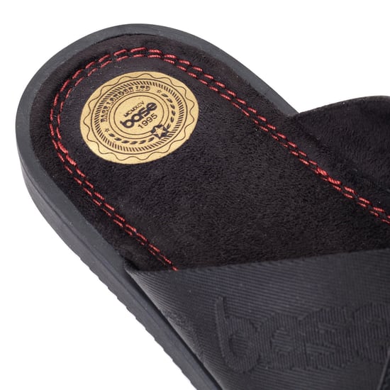 Base London Webb Leren Heren Sandalen Zwart - Image 6