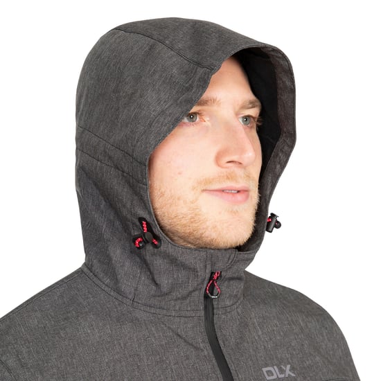 Trespass Mens Anak Soft Shell Jacket (Black Marl)