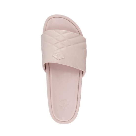Dune Ladies Kygo - Quilted Strap Flatform Sliders