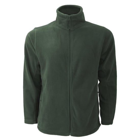 Russell Heren Full Zip Outdoor Fleece Jacket (Fles groen) - Image 1