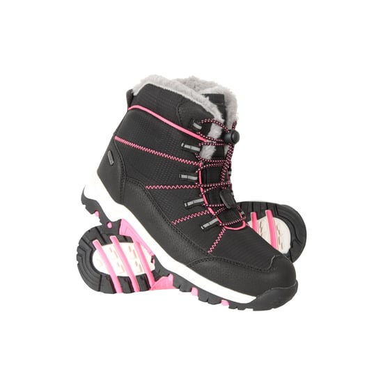 Mountain Warehouse Comet Waterdichte Sneeuwlaarzen voor Kinderen/Kinderen (Zwart) - Image 6