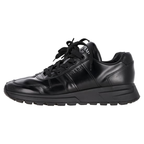 Prada Prax 01 Veterschoen Lage Sneakers in Zwart Kalfsleer - Image 5