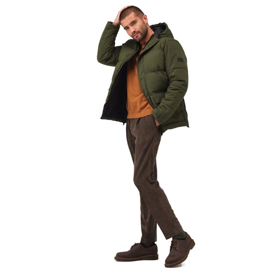 Regatta Mens Falkner Padded Jacket (Dark Khaki)