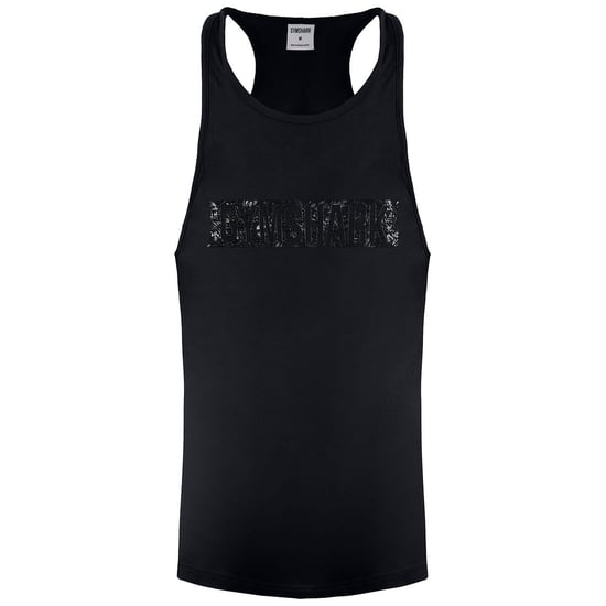 Gymshark GFX Bob Stringer Heren Zwart Vest - Image 1