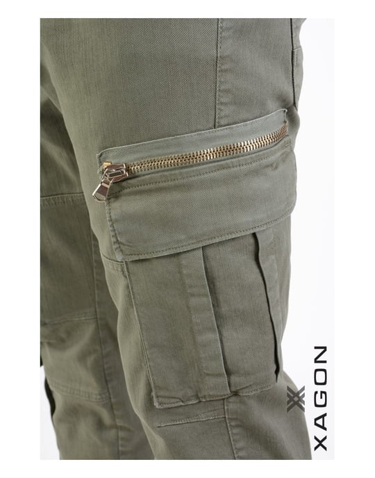 Xagon broek Cargo Mannen groen - Image 5