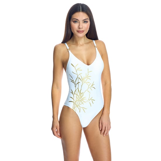 V-neck swimsuit W241515 woman