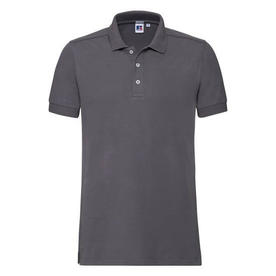 Russell Heren Stretch Poloshirt (Convoy Grijs Effen) - Image 1