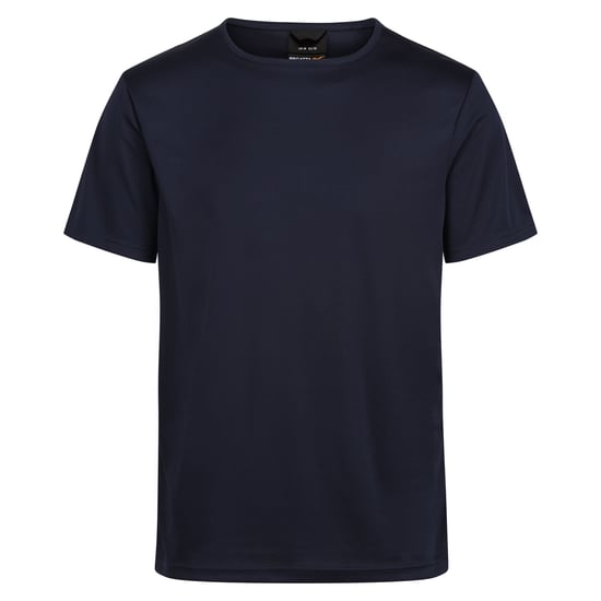 Regatta Mens Pro Reflective Moisture Wicking T-Shirt (Navy)