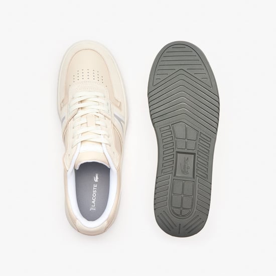 Men's Lacoste L001 Trainers in Off White