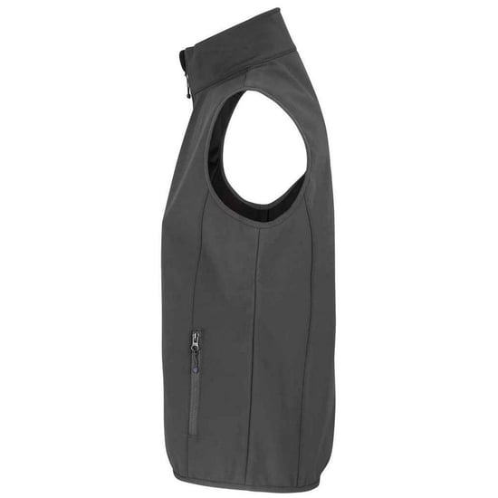 SOLS Dames/dames Falcon Softshell gerecyclede bodywarmer (Houtskool) - Image 2
