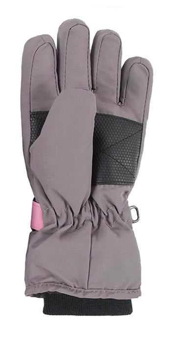 Heat Holders - Waterdichte thermo skihandschoenen voor kinderen - Roze / Grijs - Image 2