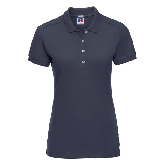 Russell Dames/dames Stretch Short Sleeve Polo Shirt (Franse marine) - Image 1