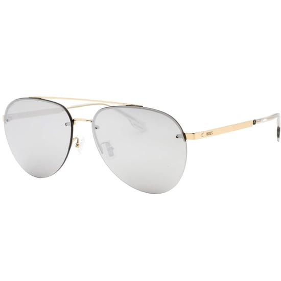 Hugo Boss Silver Lens Gold Sunglasses