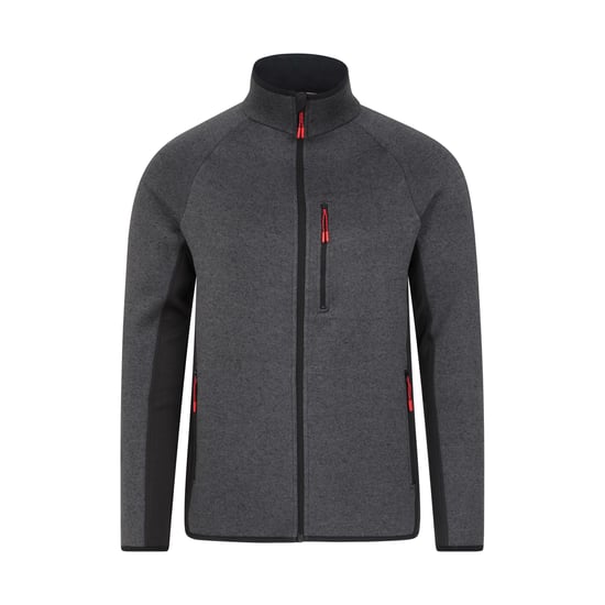 Mountain Warehouse Heren Treston Full Zip Fleecejack (Zwart) - Image 1