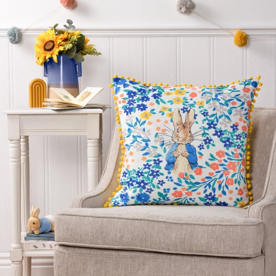 Peter Rabbit™ Florelli Mini Pom-Pom Kids Feather Filled Cushion - Image 4