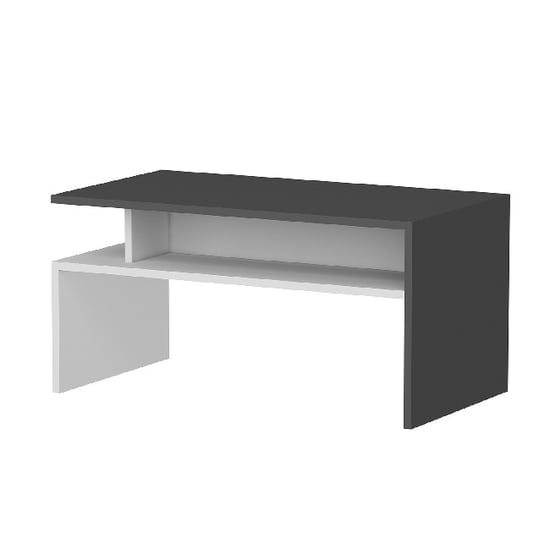 HOMEMANIA Ada Coffee Table, in White, Anthracite