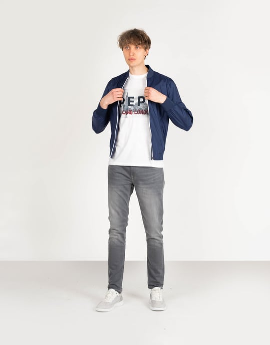 Invicta jas Bomber Mannen Wit - Image 2