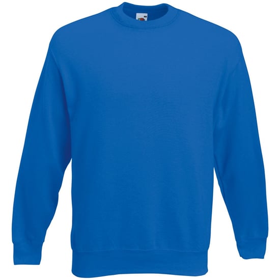 Fruit Of The Loom Heren Set-In Belcoro® garen Sweatshirt (Royaal Blauw) - Image 1