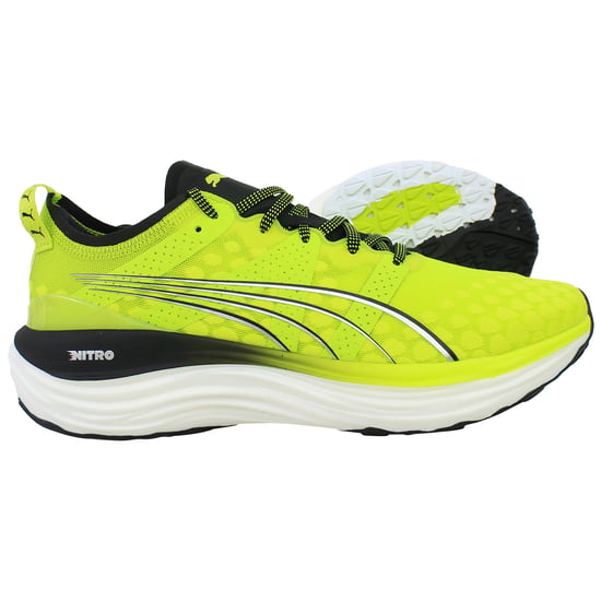 Puma ForeverRun Nitro Mens Green Running Shoes - Image 4