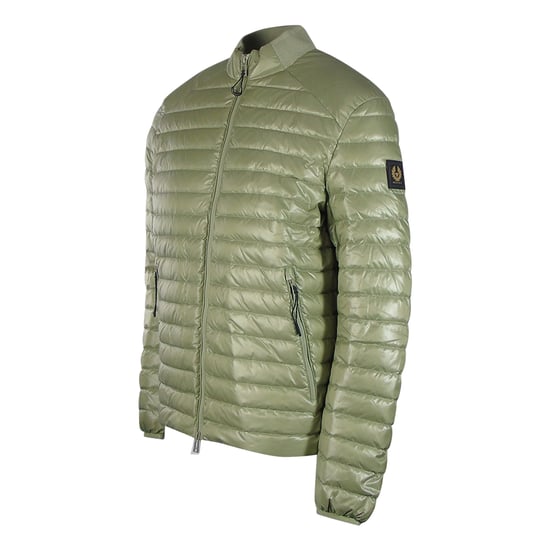 Belstaff Airframe Echo Green Shiny Down Filled Jacket