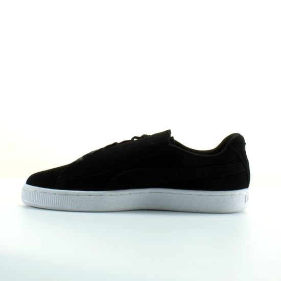 Puma Suede Crush Black Leather Womens Lace Up Trainers 369251 03