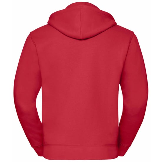 Russell Heren Authentieke Sweatshirt met volledige ritssluiting / Hoodie (Klassiek rood) - Image 2