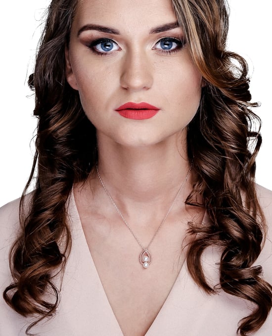 Orphelia Dames 925 Sterling Zilveren Ketting met Hanger - Roze ZH-6033/1 - Image 4