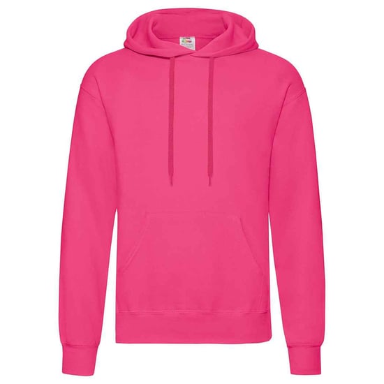 Fruit of the Loom Unisex Volwassen Klassieker Hoodie (Fuchsia) - Image 1
