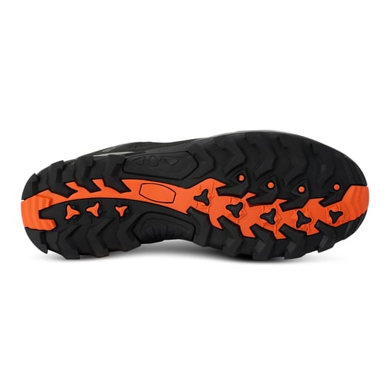 Regatta Mens Samaris III Low Walking Shoes (Granite/Blaze Orange)