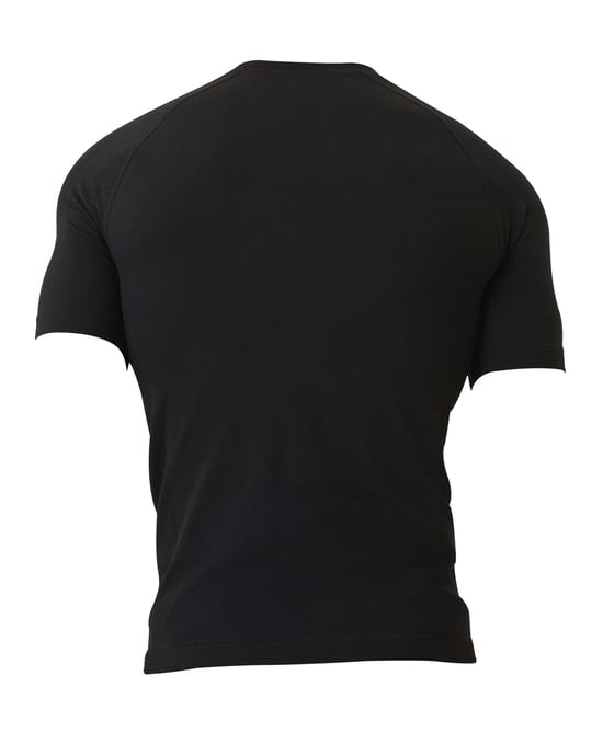 Björn Borg - Heren Korte Mouwen Naadloze Hardloop T-shirt - Zwart - Image 2