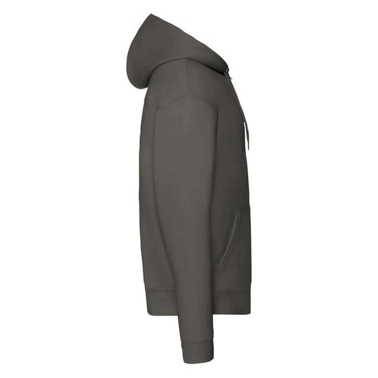 Fruit of the Loom Unisex Adult Premium Full Zip Hoodie (Houtskool) - Image 3