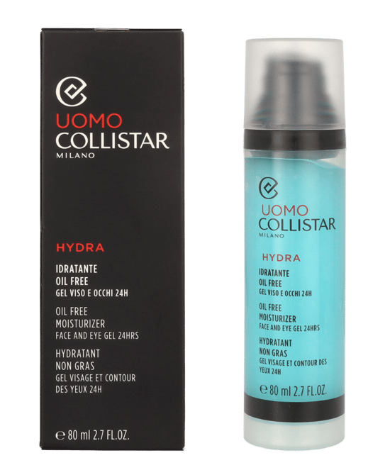 Collistar Uomo Hydra Olievrije Hydratatie Gezichts- en Ooggel 80 ml - Image 1