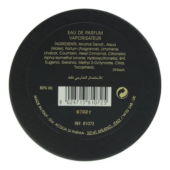 Acqua Di Parma Ambra Eau De Parfum 180ml
