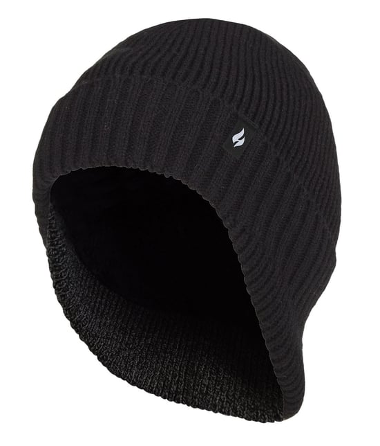 Heat Holders - Thermische hoed voor heren met verlaagde hals - Zwart - Image 1