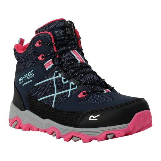 Regatta Childrens/Kids Samaris III Walking Boots (Navy/Pink Potion)