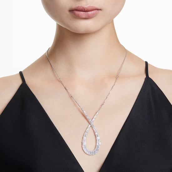 Swarovski 'Hyperbola' Dames Basis Metalen Ketting - Zilver 5679438 - Image 5