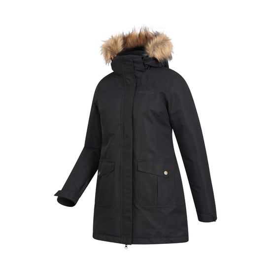 Mountain Warehouse Dames/Dames Tarka II Lang Gewatteerd Jasje (Zwart) - Image 4