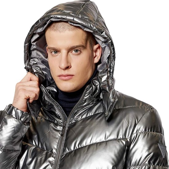 Doudoune Guess Heren Klassiek Zilver - Image 2