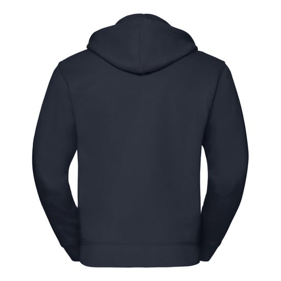 Russell Heren Authentieke Sweatshirt met volledige ritssluiting / Hoodie (Franse marine) - Image 2