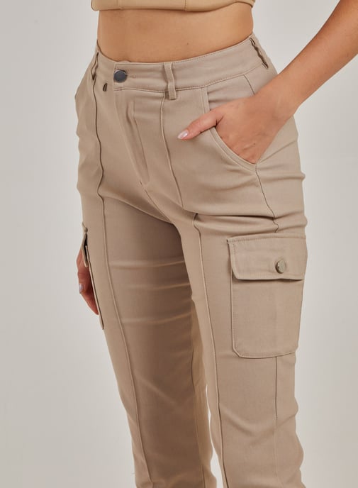 Utility Stretch Cargo Trousers