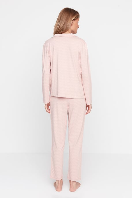 Trendyol Vrouwen  Kraag Pyjama Set 2 pak - Image 5