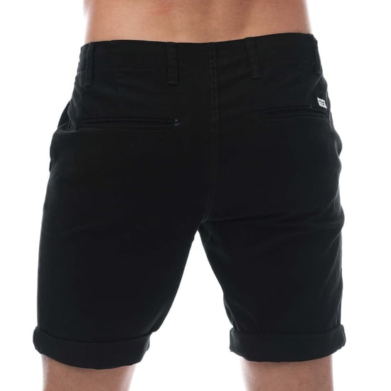 Men's Jack and Jones Fred Chino Shorts in Black