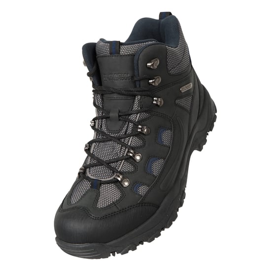 Mountain Warehouse Heren Adventurer Waterdichte Wandelschoenen (Zwart) - Image 1